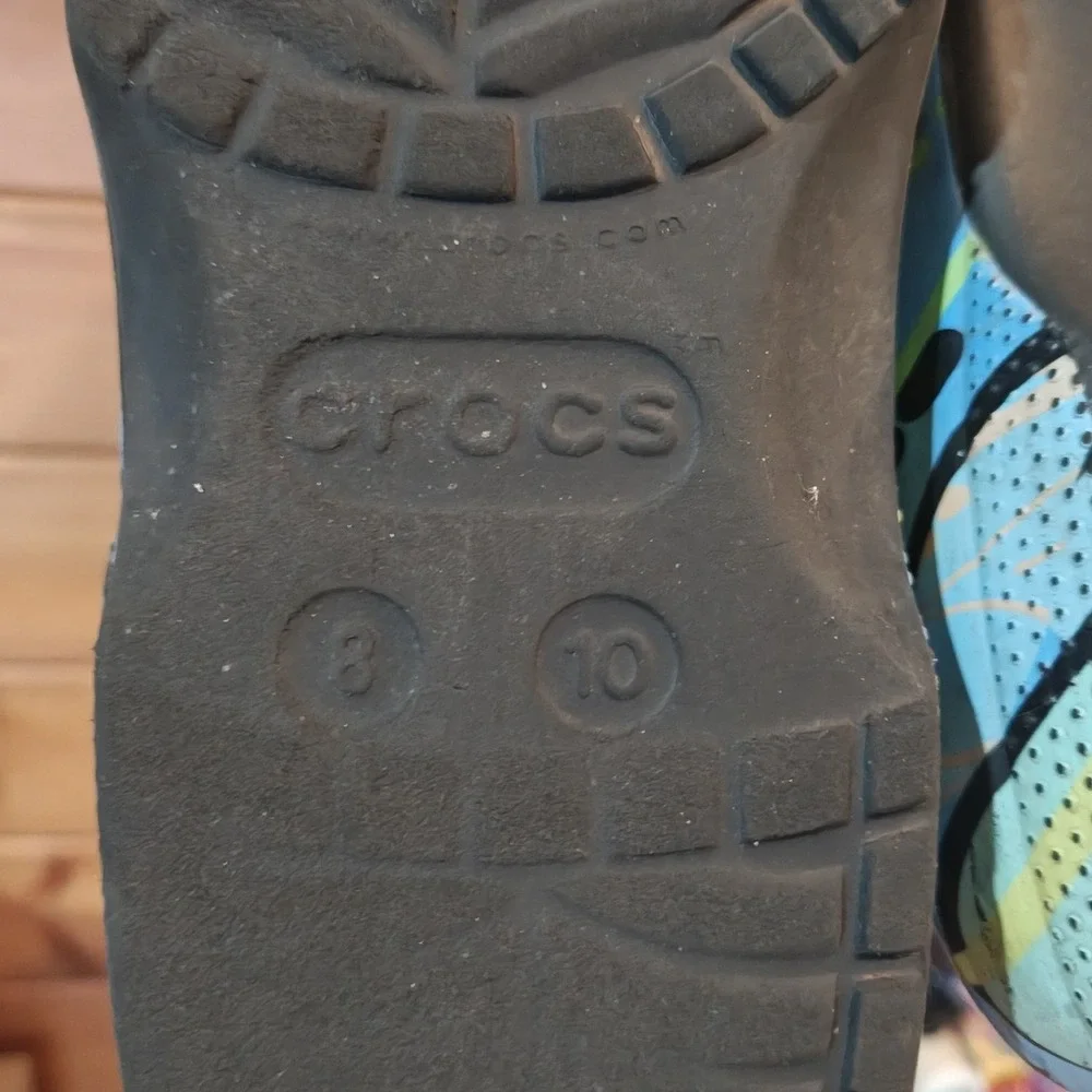 CROCS classic clog x Steven Harrington Quickstrike Translucent 208144-90h Mens 8 - Picture 6 of 7